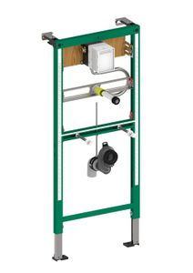 INEO - INEOLINK concealed frame for urinals with external flush, cartridge technology - Urinal by Laufen