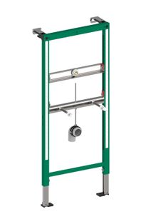 INEO - INEOLINK concealed frame for urinals with integrated flush or waterless - Urinal by Laufen