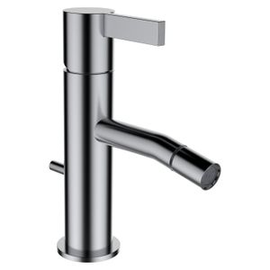 Kartell LAUFEN - Bidet mixer, projection 110 mm, fixed spout, without pop-up waste, PVD rosegold brushed - Washbasin cabinet by Laufen