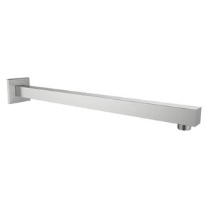 Wall bracket, length 420 mm, square flange, nickel brushed - Accessories by Laufen