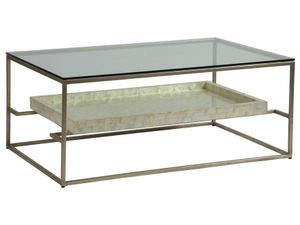Cumulus Capiz Rectangular Cocktail Table - Coffee table by Lexington
