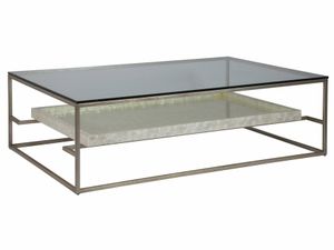 Cumulus Capiz Large Rectangular Cocktail Table - Coffee table by Lexington