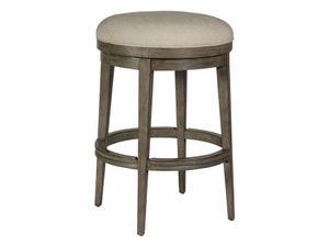 Cecile Backless Swivel Barstool - Stool by Lexington