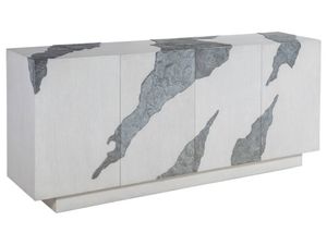 Contago White Media Console - Console by Lexington