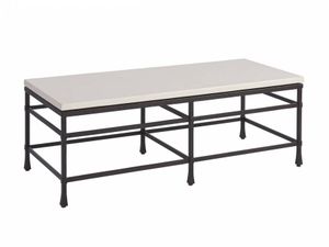 Breakwater Metal And Stone Cocktail Table - Coffee table by Lexington