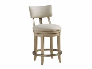 Cliffside Swivel Upholstered Counter Stool - Stool by Lexington