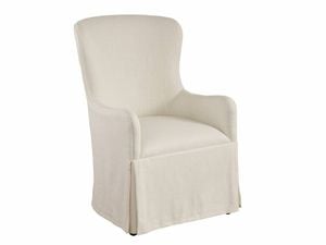Aliso Upholstered Host Chair W/Casters - Chair by Lexington