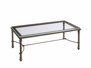 Bluff Metal And Glass Cocktail Table - Coffee table by Lexington