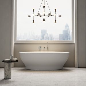 Calice Freestanding Stone Bath 1700mm - Bathtub by LUSSO