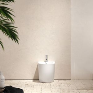 Senza Back to Wall Bidet - Toilet seat by LUSSO
