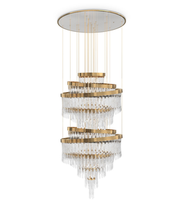 BABEL XL CHANDELIER - Ceiling lamp by Luxxu