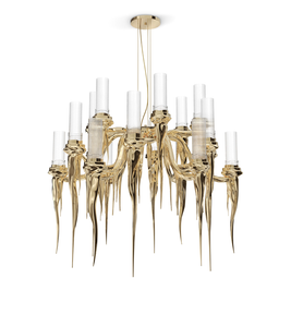 Wax Chandelier - Ceiling lamp by Luxxu