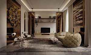 Nuvola coffee table - Coffee table by Mantellassi 1926