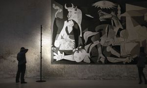 Calabrone 2293/3 - Floor lamp by Martinelli Luce