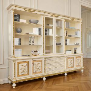 Edo bookcase 6 doors • MARZORATI - Cabinet by Marzorati