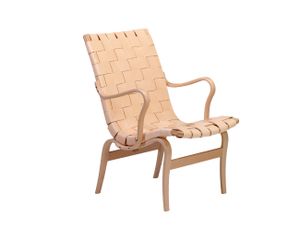 Eva-Plaited leatherstraps - Chair by Mathsson
