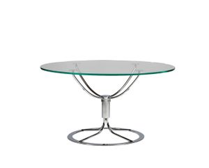 Jetson table-Leaf of transparent glass - Table by Mathsson