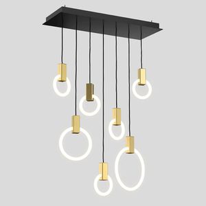 Halo C7 Linear Mixed | Chandelier Lighting | Matthew McCormick Studio — Matthew McCormick Studio | Modern Lighting Design - Ceiling lamp by Matthew McCormick