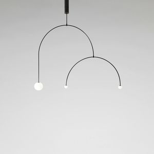 Mobile Chandelier 9 - Ceiling lamp by Michael Anastassiades
