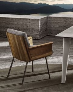 Daiki "Outdoor" - Outdoor furniture by Minotti