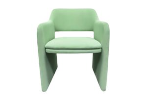 Alquimia Dining Chair Aquamarine Velvet - Chair by Moanne