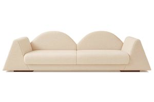 Amanecer Sofa White Bouclé - Sofa by Moanne