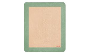 Boreal Blanket Aquamarine/Beige Framed - Accessories by Moanne