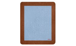 Boreal Blanket Brown/Light Blue Framed - Accessories by Moanne