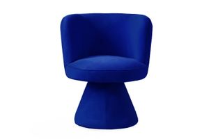 Coraje Dining Chair Blue Velvet - Chair by Moanne