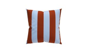 Trama Cushion Brown/Light Blue Striped - Accessories by Moanne