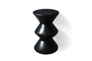 Vibrante SideTable/Stool Solid Dark Wenge Wood - Accessories by Moanne