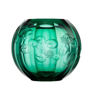 Globe váza, 27 cm, nefrit - Accessories by Moser