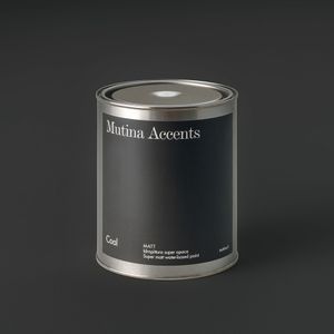 Coal Satin - Wall Paint by Mutina