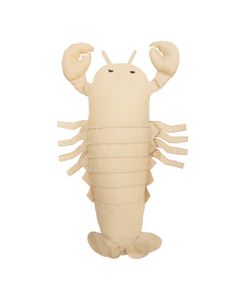 Pouf XL flottant homard - Beige raphia ou orange - Pouf by MX HOME