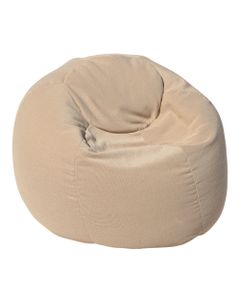 Pouf XL - Tissu éponge beige - Pouf by MX HOME