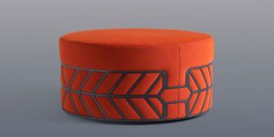 Belte - Pouf by My Home Collection