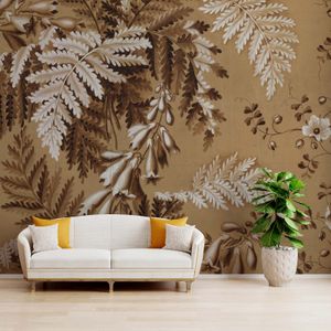 MRV-47 Big Pattern Feuilles - Wallpaper by NLXL