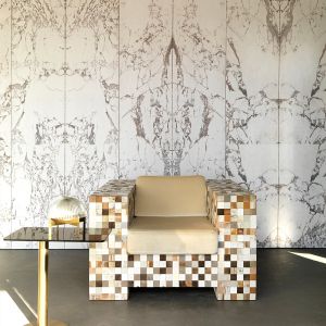 PHM-40 White Marble No joints - Wallpaper by NLXL