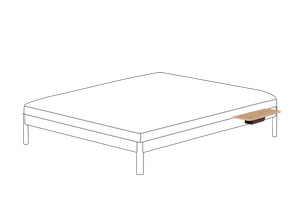 Lit Heia - Table Bois - Accessories by Noah Living