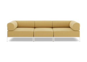 Noah Sofa - 3-Sitzer - Beigerot - Sofa by Noah Living
