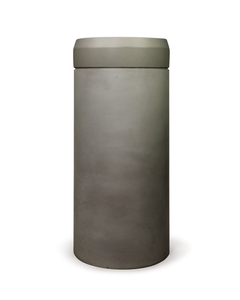 Cylinder - Prism Circle Basin (Mid Tone Grey) - Washbasin by Nood Co