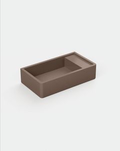 Shelf 02 Basin (Paperbark) - Washbasin by Nood Co