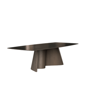 Cortina Dining Table, Oak and Glass — NORD ARIN - Table by Nordarin Prod Com