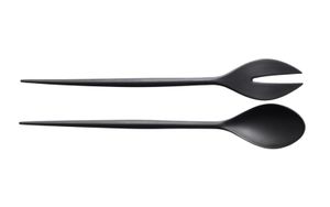 Krenit Salad Set Black - Styling by Normann Copenhagen