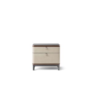 CHELSEA PM4091 - Rectangular walnut bedside table - Table by OAK