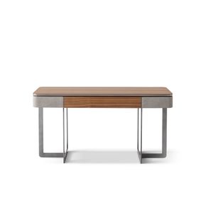 LEXINGTON PM4003 - Walnut secretary desk with drawers - Table by OAK
