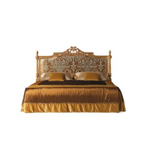 MG6302 - Fabric headboard for double bed - Bed frame by OAK
