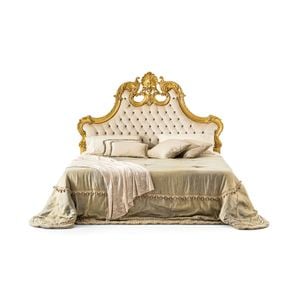 MG6820/1 - Fabric headboard for double bed - Bed frame by OAK