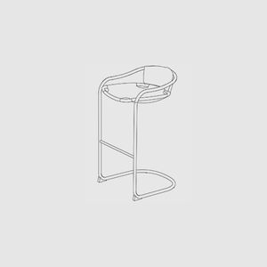 caribou bar stool