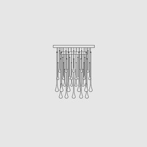 light drizzle wall light - Wall lamp by OCHRE